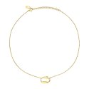 Breil Tribe - Collana Alchemy - Acciaio Dorato - Design Minimal