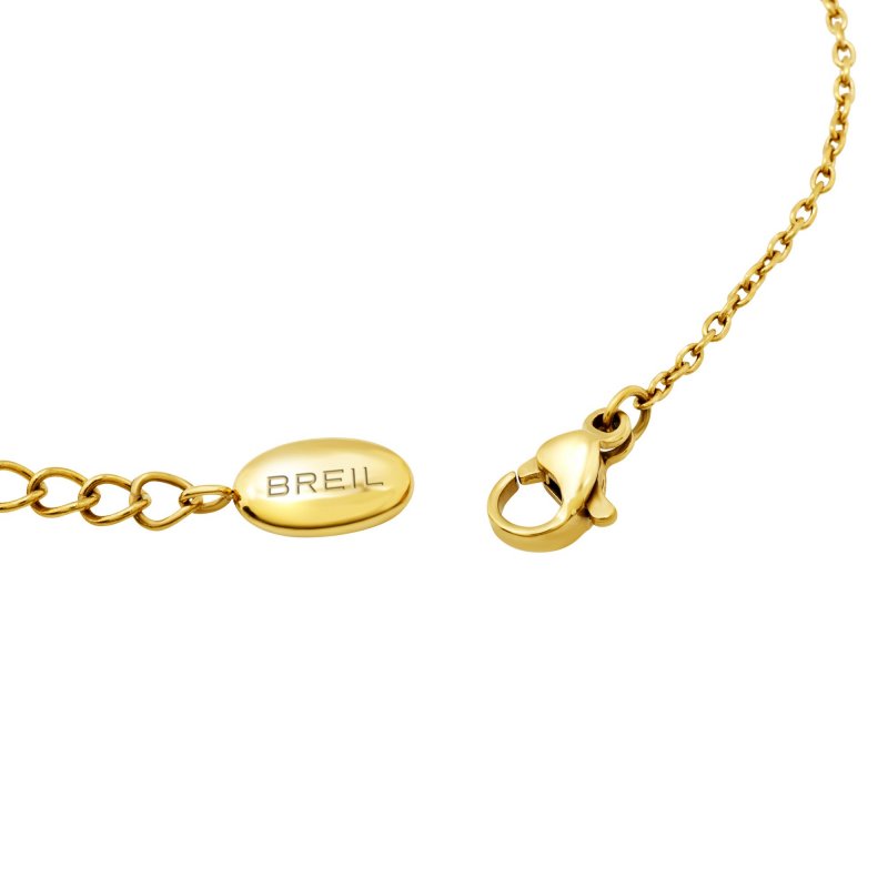 Breil Tribe - Collana Alchemy - Acciaio Dorato - Design Minimal