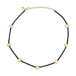 Breil - Collana B Rocks - Acciaio - Sandstone Blu