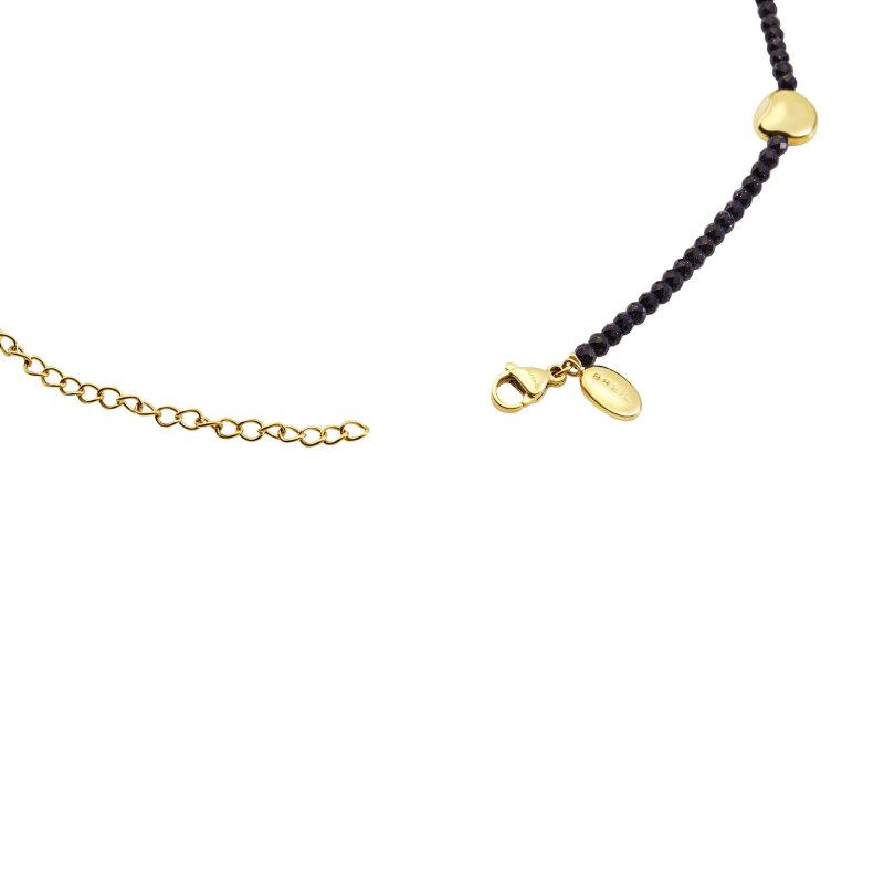 Breil - Collana B Rocks - Acciaio - Sandstone Blu