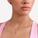 Dodo - Ciondolo Pappagallo Oro Rosa - Smalto Multicolor