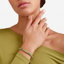 Dodo - Bracciale Rondelle - Argento Dorato - Plastica Riciclata