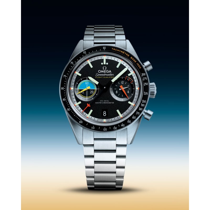 Omega - Speedmaster Pilot 40,85 Mm - Acciaio - Nero