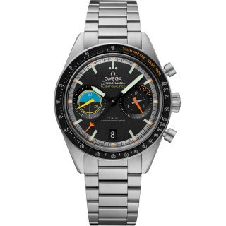 Omega - Speedmaster Pilot 40,85 Mm - Acciaio - Nero