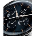 Omega - Speedmaster First Omega In Space - Acciaio - Pelle