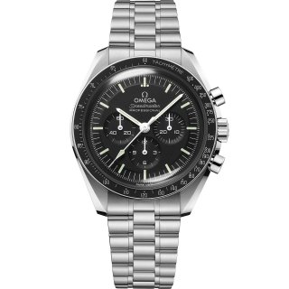 Omega - Speedmaster Moonwatch - Acciaio - Nero