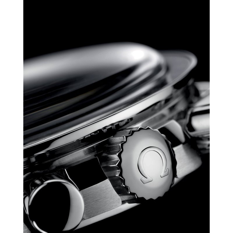 Omega - Speedmaster Moonwatch - Acciaio - Nero