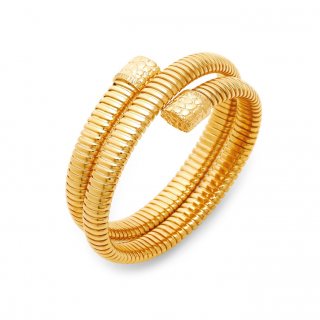 Bracciale Tubogas Croco Doppio