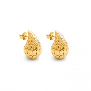 Orecchini Goccia Croco Piccoli