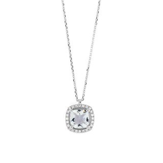 Bliss - Collana Stephanie - Oro Bianco - Diamante