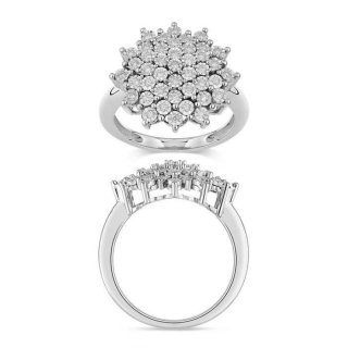 Bliss - Anello Masterbliss - Oro Bianco - Diamante Rotondo