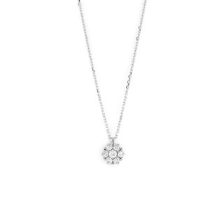 Bliss - Collana Bl Grace - Oro Bianco - Diamante Rotondo