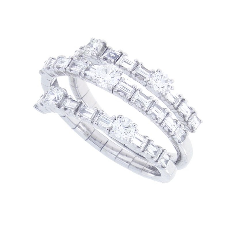Damiani - Anello Notte Di San Lorenzo - Oro Bianco - Diamante