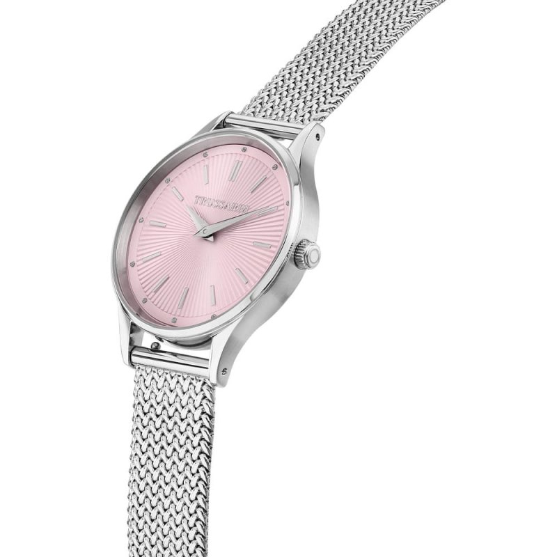 Trussardi - Orologio T-Star Donna - Acciaio - Silver