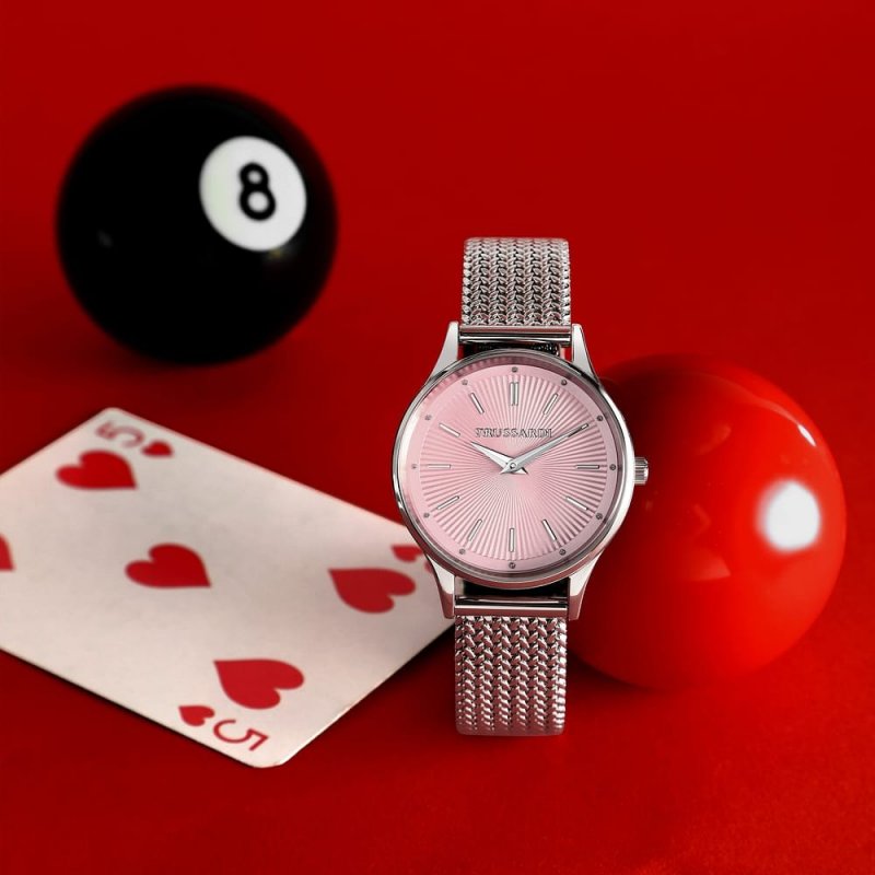 Trussardi - Orologio T-Star Donna - Acciaio - Silver