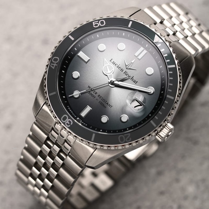 Lucien Rochat - Orologio Lèman Uomo - Acciaio - 43Mm