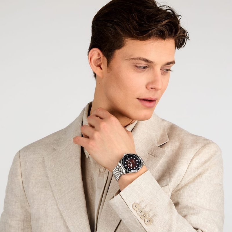 Lucien Rochat - Lèman R0453117005 - Uomo - Acciaio