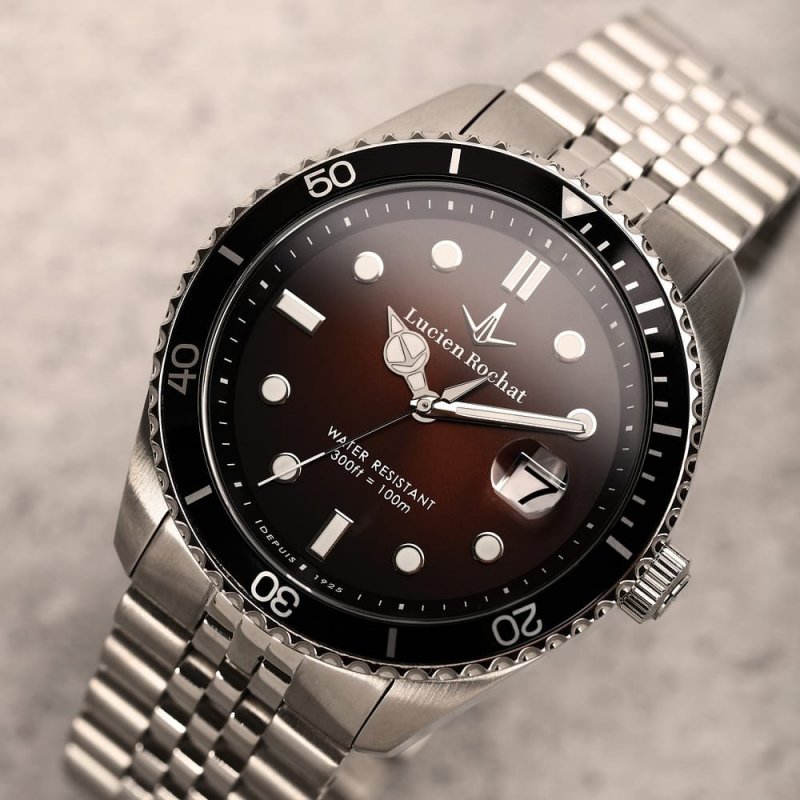Lucien Rochat - Lèman R0453117005 - Uomo - Acciaio