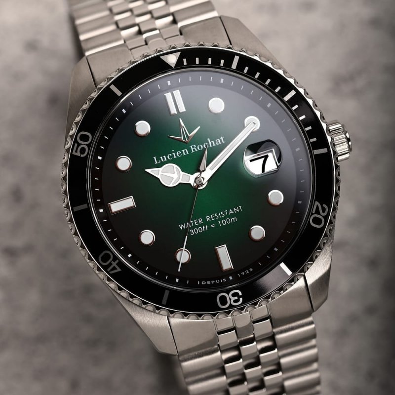 Lucien Rochat - Orologio Lèman Uomo - Acciaio - 43Mm