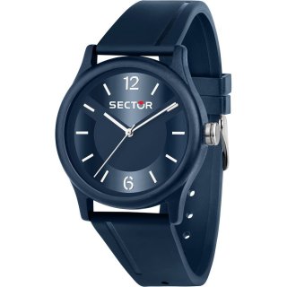 Sector - Orologio Ex-Q Uomo - Plastica Blu - 41Mm