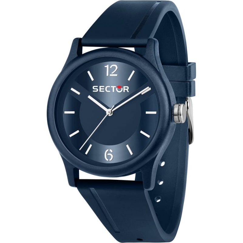 Sector - Orologio Ex-Q Uomo - Plastica Blu - 41Mm