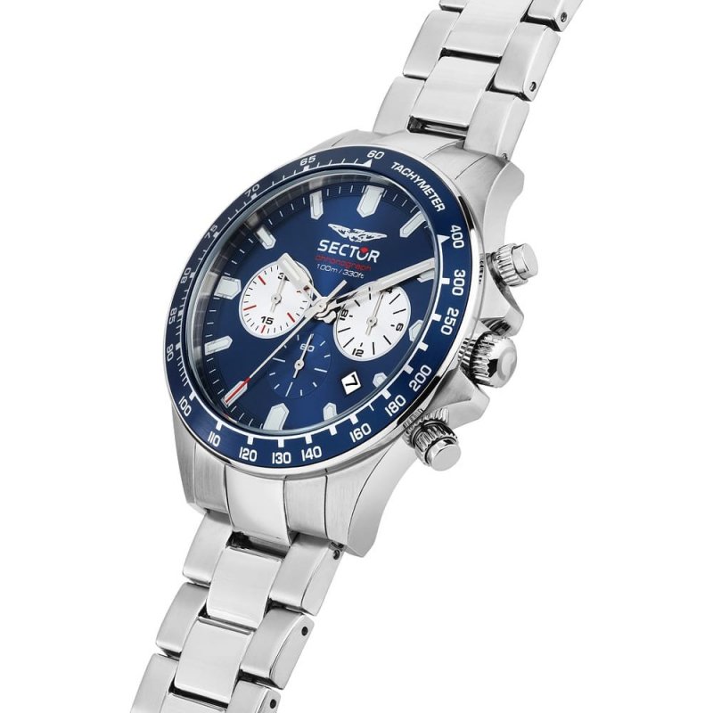 Sector - Orologio 230 Uomo - Acciaio - Cronografo