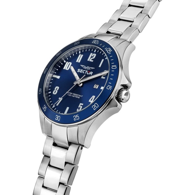 Sector - Orologio 230 Uomo - Acciaio - Silver