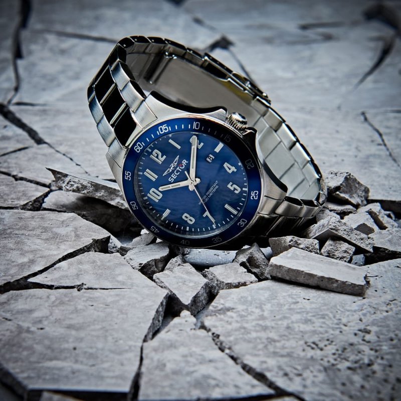 Sector - Orologio 230 Uomo - Acciaio - Silver