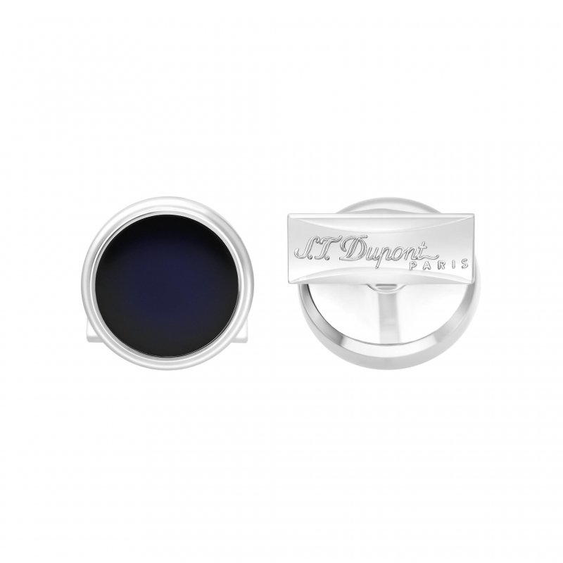 St Dupont - Gemelli Rotondi - Lacca Blu - Design Elegante