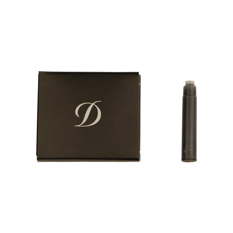 St Dupont - Cartucce Inchiostro Nero - Penne Stilografiche - 10 Scatole
