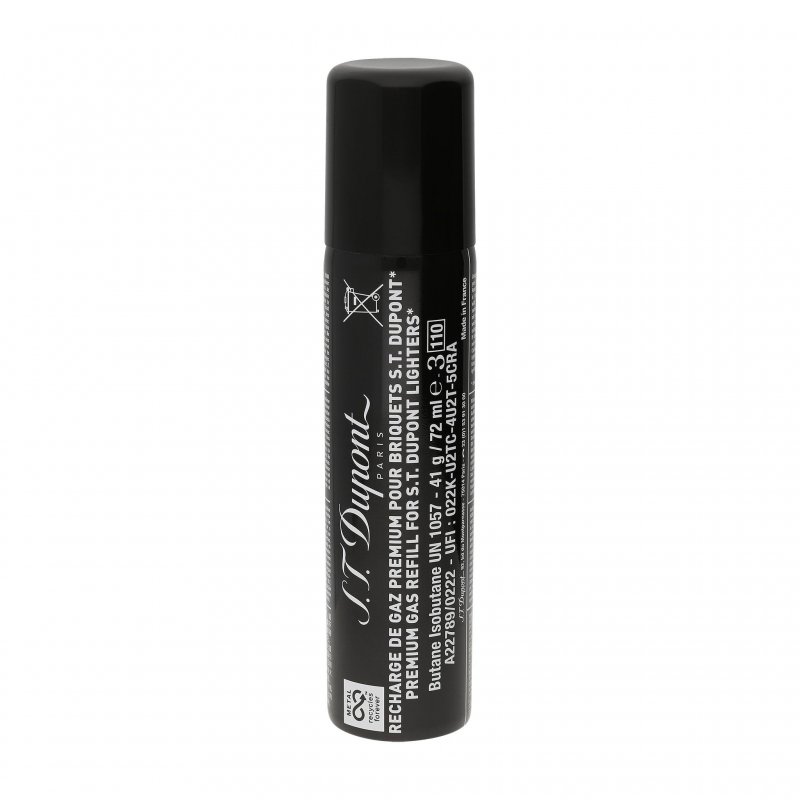 St Dupont - Ricarica Gas Nero - Compatibile Accendini Vari