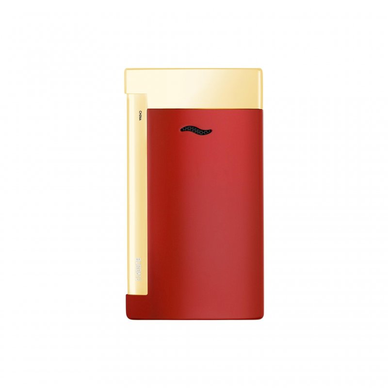 St Dupont - Accendino Laccato Elegante - Nero - Dettagli Oro