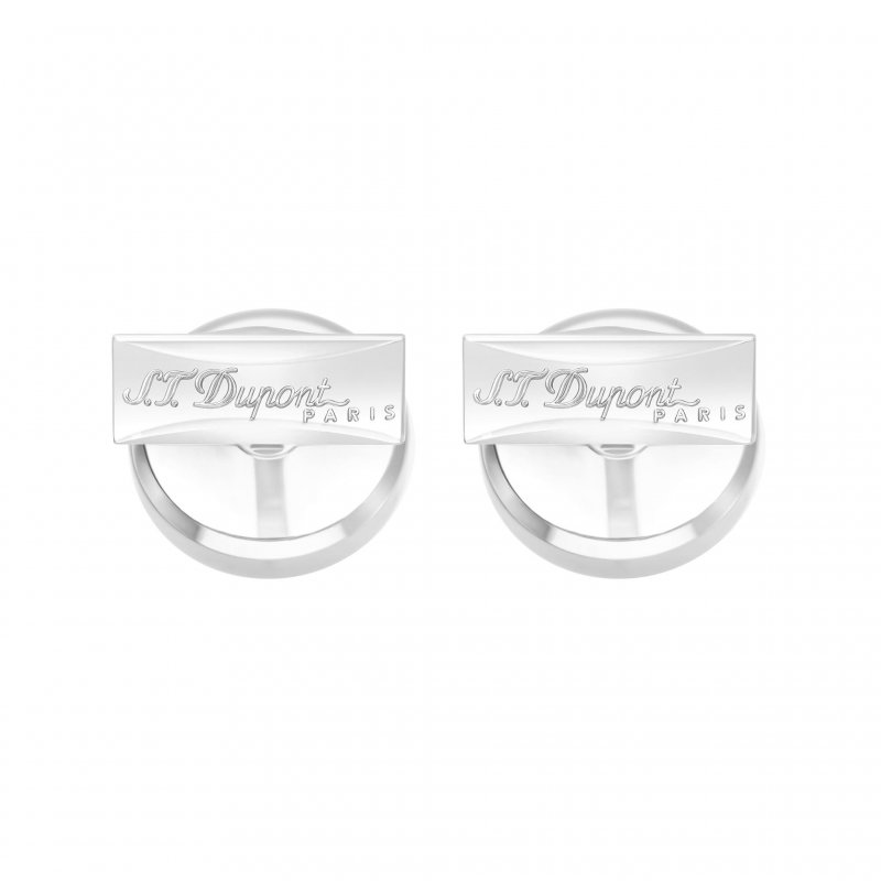St Dupont - Gemelli Cromo - Lacca Nera - Argento