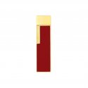 St Dupont - Accendino Twiggy - Laccato Rosso - Finitura Oro