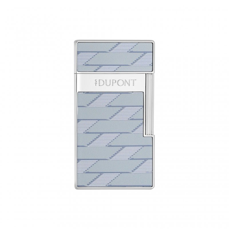 St Dupont - Accendino Monogram 1872 - Metallo - Grigio
