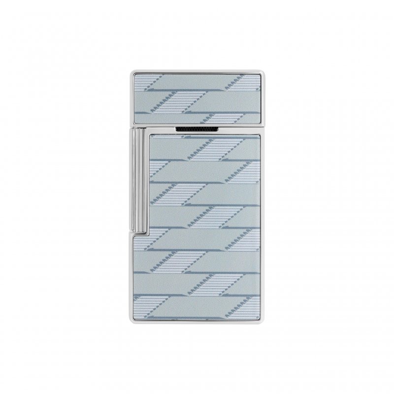 St Dupont - Accendino Monogram 1872 - Metallo - Grigio