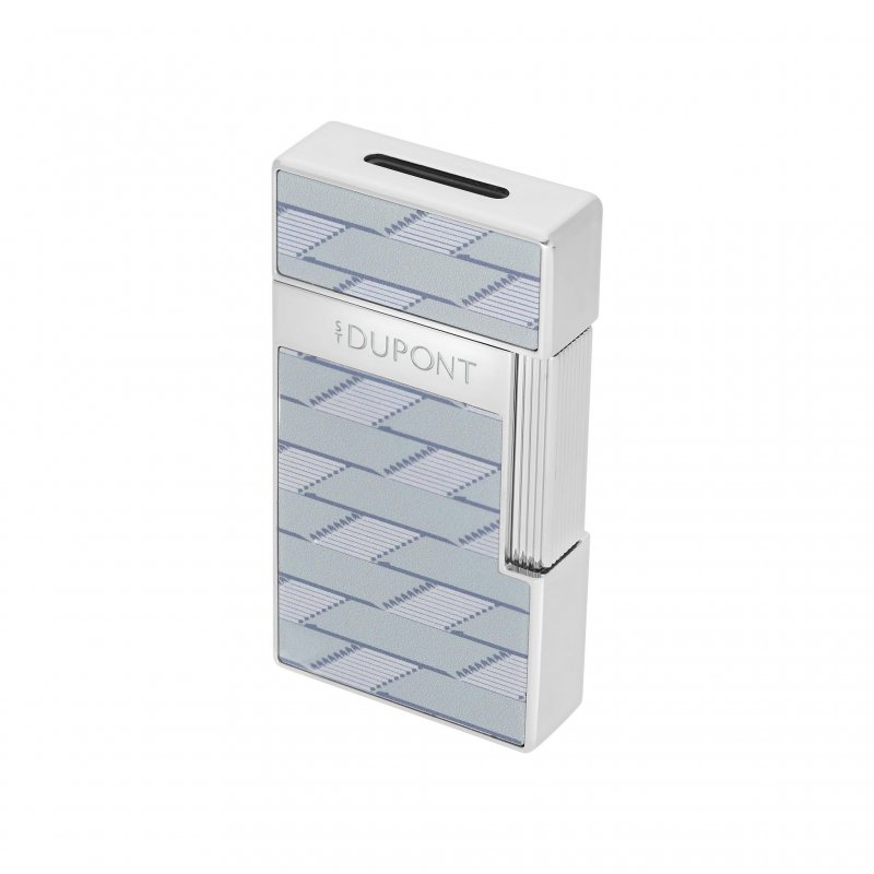 St Dupont - Accendino Monogram 1872 - Metallo - Grigio