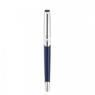 St Dupont - Défi Millenium Roller - Ottone - Blu Brillante