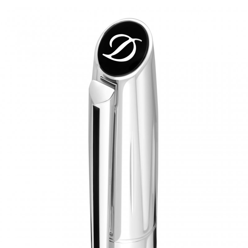 St Dupont - Défi Millenium Roller - Ottone - Blu Brillante