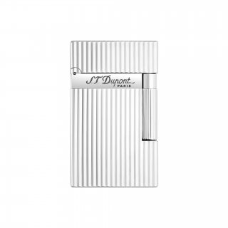 St Dupont - Accendino Guilloché - Argento - Doppia Fiamma