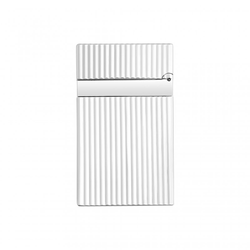 St Dupont - Accendino Guilloché - Argento - Doppia Fiamma