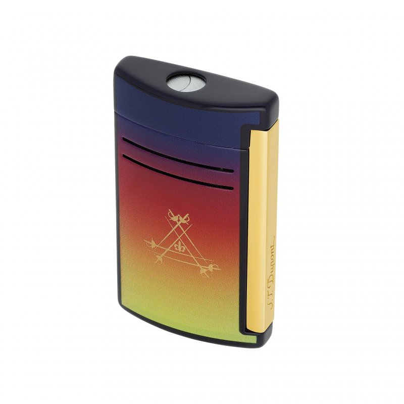 St Dupont - Accendino Maxijet Montecristo - Laccato - Viola Oro