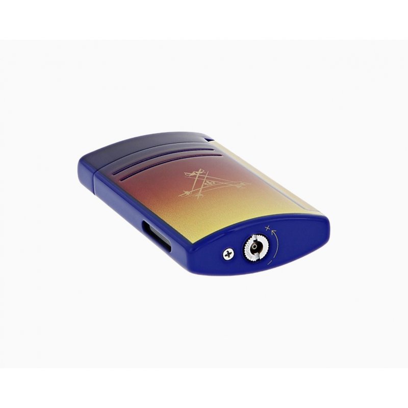 St Dupont - Accendino Maxijet Montecristo - Laccato - Viola Oro