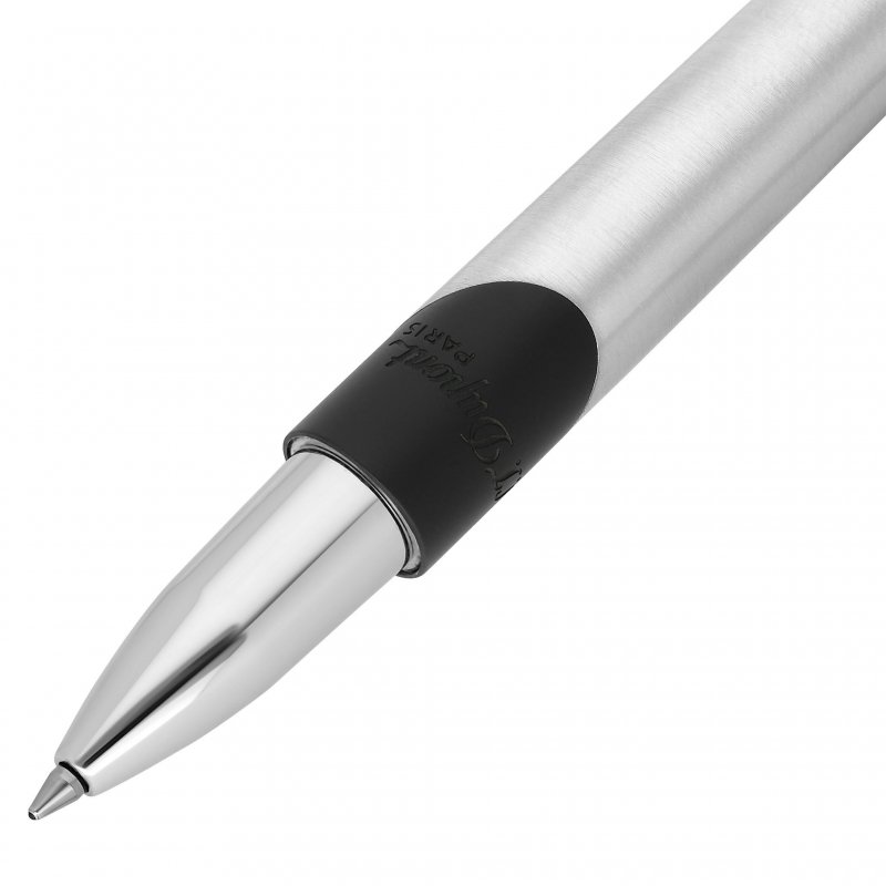 St Dupont - Penna Roller Cromato - Nero Opaco - Design Elegante