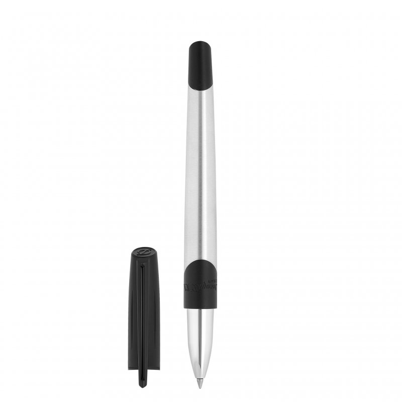 St Dupont - Penna Roller Cromato - Nero Opaco - Design Elegante