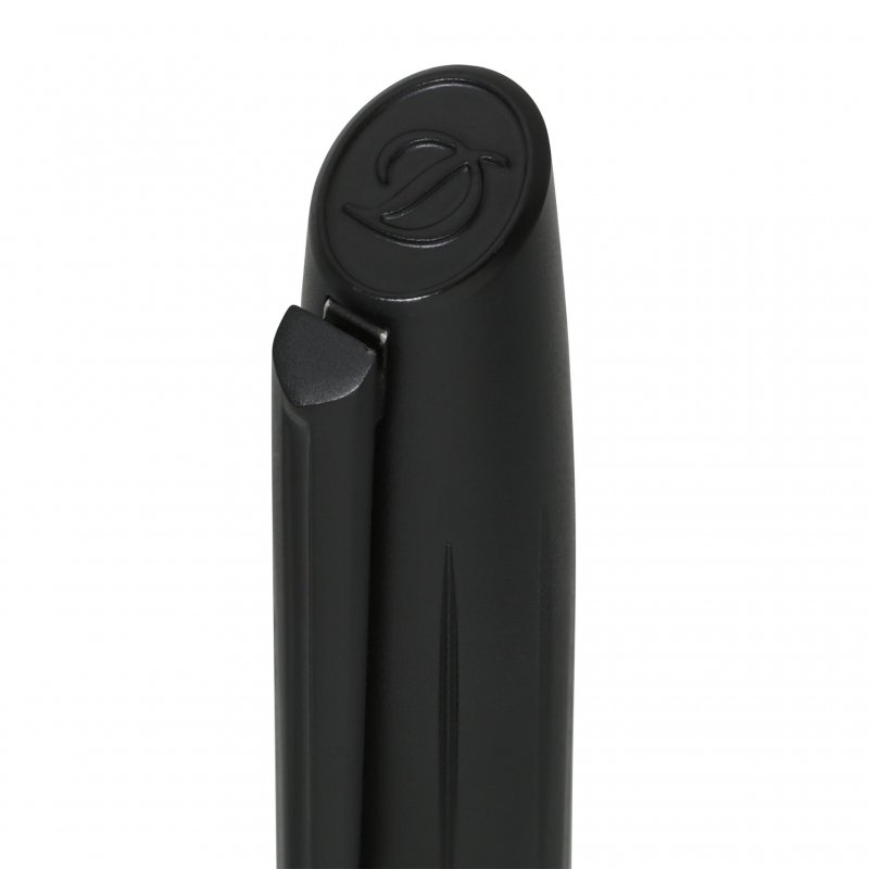 St Dupont - Penna Roller Cromato - Nero Opaco - Design Elegante