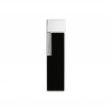 St Dupont - Accendino Twiggy - Lacca Nera - Finiture Cromate
