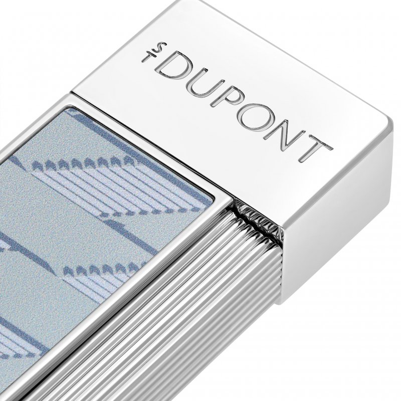 St Dupont - Accendino Monogram 1872 - Laccato - Grigio