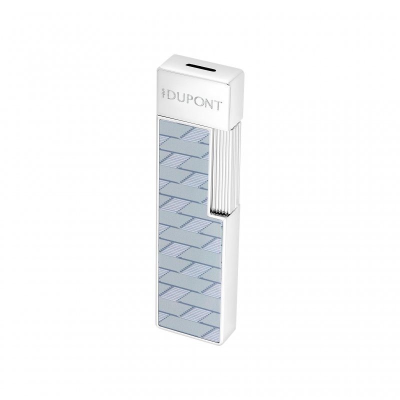 St Dupont - Accendino Monogram 1872 - Laccato - Grigio