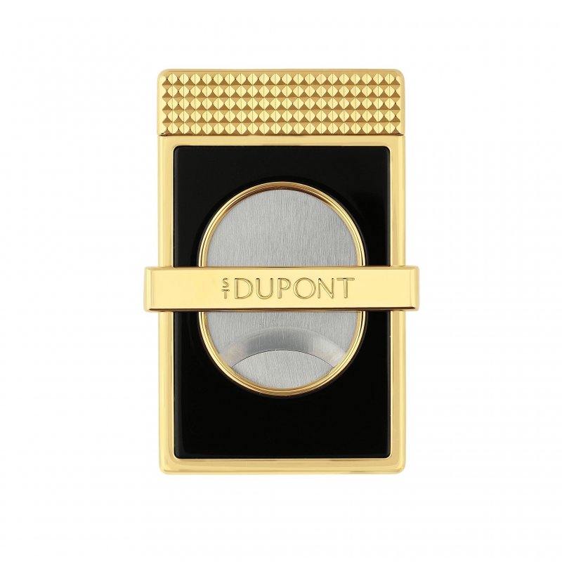 St Dupont - Tagliasigari Slim Perfect Cut - Lacca Nera - Cromata